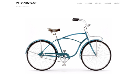 Template Vélo Vintage