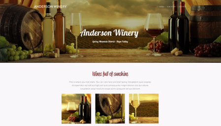 Template: Anderson Winery