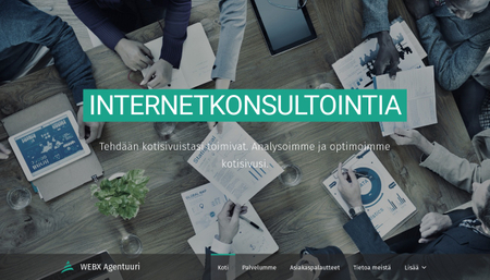 Sivupohja - Web-konsultointi
