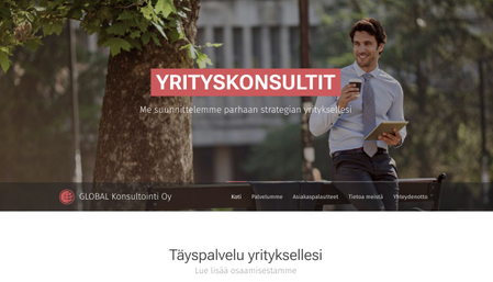 Sivupohja - Yrityskonsultti