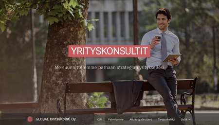 Sivupohja - Yrityskonsultti