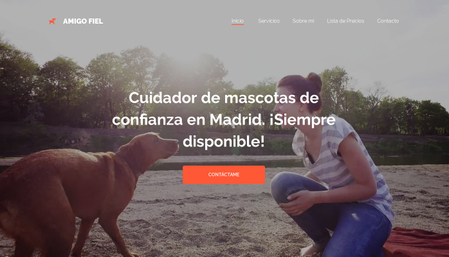 Plantilla - Paseador de perros