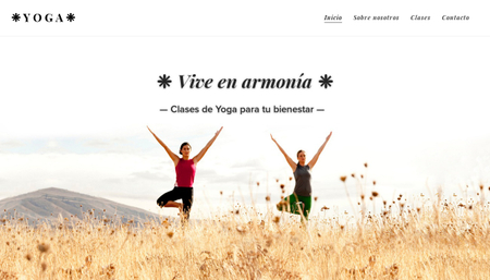 Plantilla - Centro de Yoga