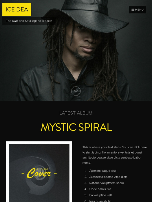 Singer Template site template node