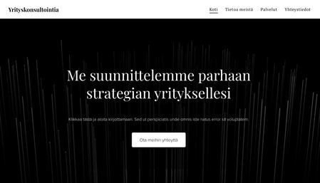Sivupohja - Yrityskonsultointi