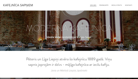 Veidne: Kafejnīca Sapņiem