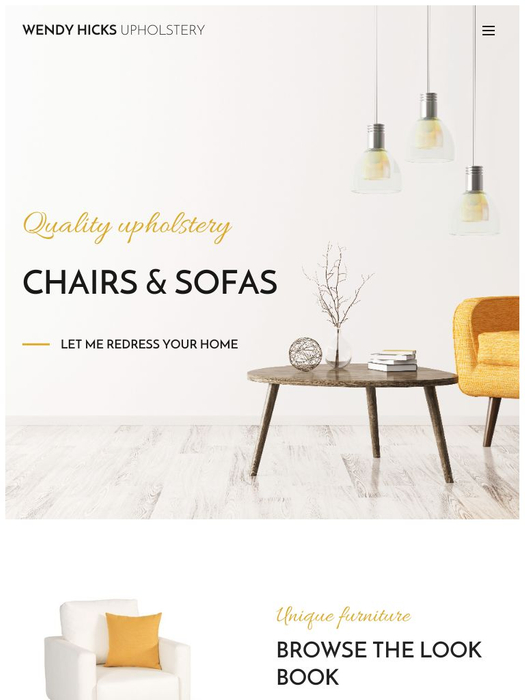 Upholstery Template site template node