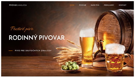 Šablóna Rodinný pivovar