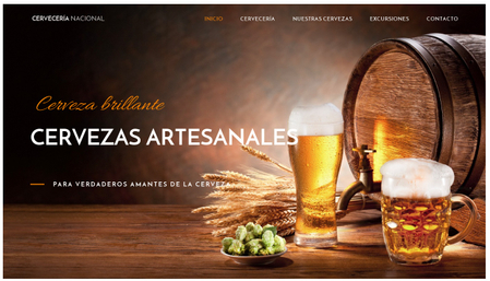 Plantilla de Cervezas Artesanales