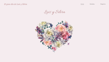 Plantilla - Boda Pastel