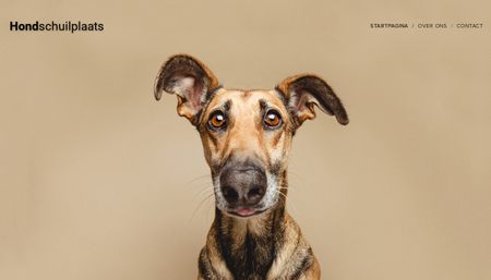 Hondenasiel sjabloon