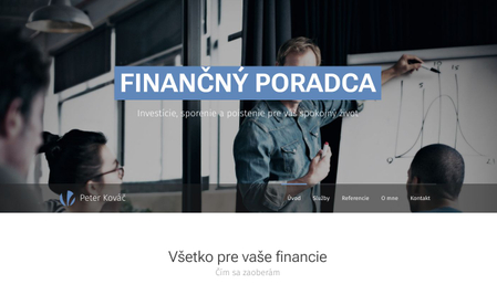 Šablóna Finančný poradca