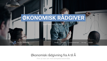 Mal for økonomisk rådgiver
