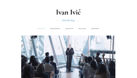 Predložak politički blog