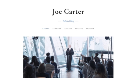 Website template