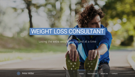 Weight Loss Consultant Template