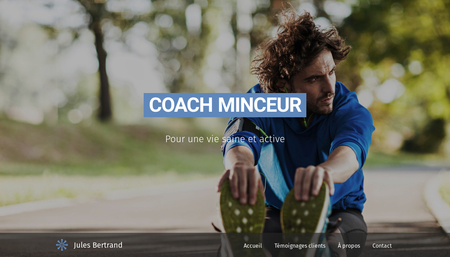Template Coach minceur
