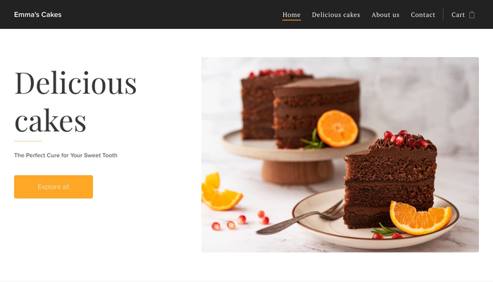 Bakery Responsive Website Template #43645 - TemplateMonster | Food web  design, Restaurant website design, Bakery website