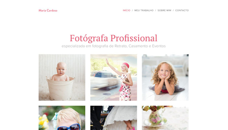 Template Fotógrafo de Casamento