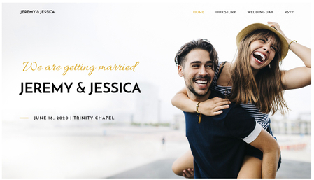 Wedding Website Template