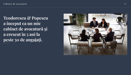 Șablon: Cabinet de avocatură