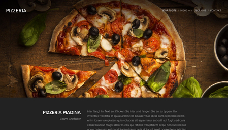 Vorlage Pizzeria Piadina