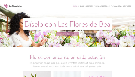 Plantilla - Las Flores de Bea