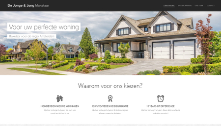 Makelaarskantoor sjabloon