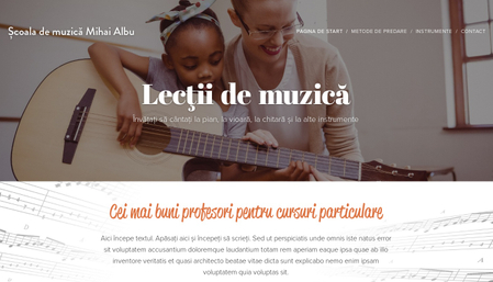 Șablon: Școală de muzică