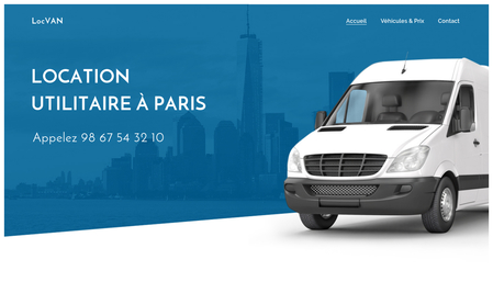 Template Location de van