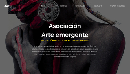 Plantilla - Asociación de arte