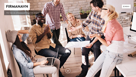 Mal for firmahjemmeside
