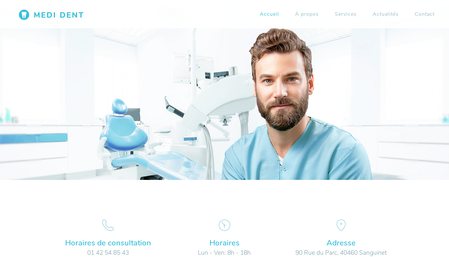 Template Dentiste