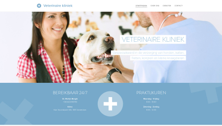 Dierenkliniek sjabloon