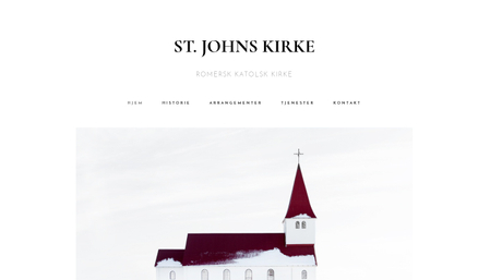 Kirke skabelon
