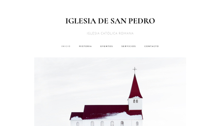 Plantilla de Iglesia