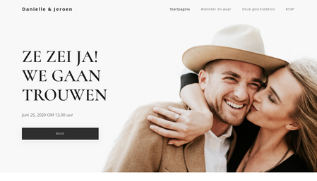 Rustieke Huwelijkssjabloon