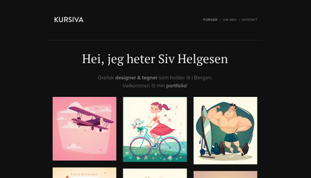 Mal for grafisk desinger