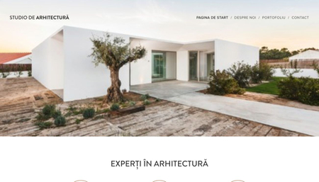 Șablon: Studio de arhitectură