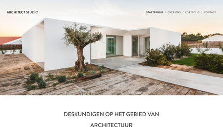 Sjabloon Architectuurstudio