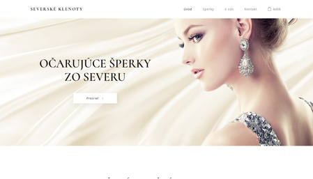 Šablóna: E-shop so šperkami