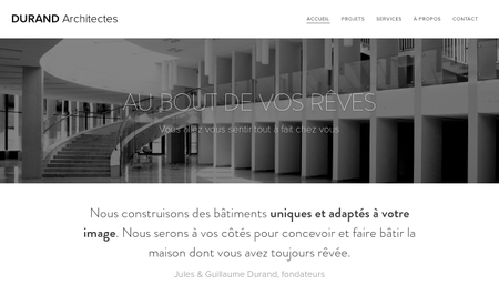 Template Architecte