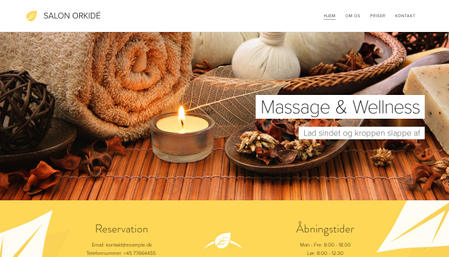 Skabelon: Massageklinik