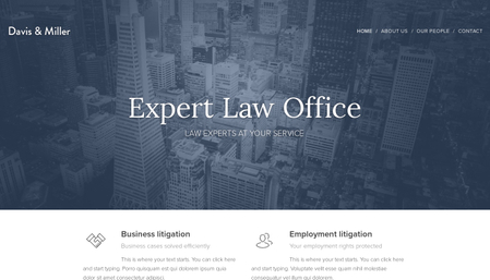 Law Office Template