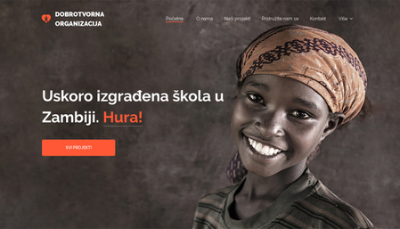 Predložak: Dobrotvorna organizacija
