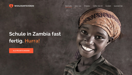 Vorlage Wohltätigkeit