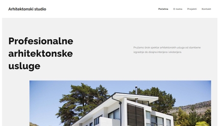 Predložak: Arhitektonski studio