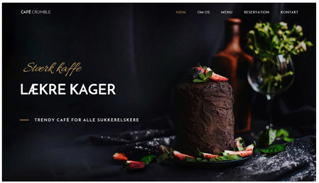 Skabelon: Café Crumble