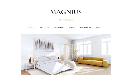Template Hôtel-boutique