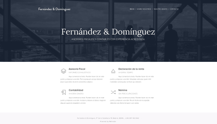 Plantilla - Asesoría y consultoría fiscal